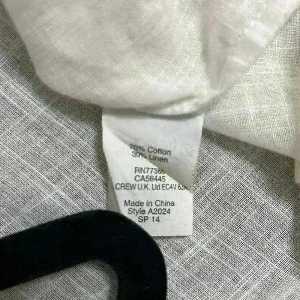 J.Crew embroidered tunic